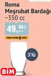 LAV ROMA MEŞRUBAT BARDAĞI ~350 CC LAV ROMA MEŞRUBAT BARDAĞI ~350 CC